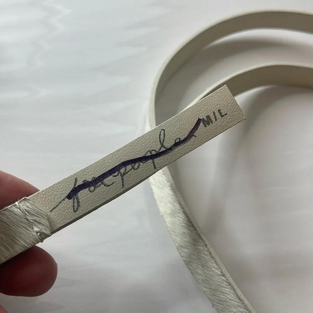 Free People Concrete Jungle Skinny Belt White Medium / Large